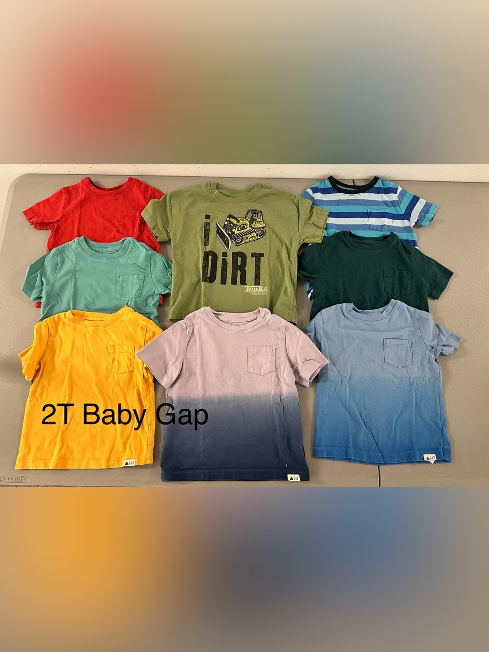 2T Baby Gap shirts